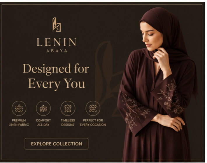 linen abaya