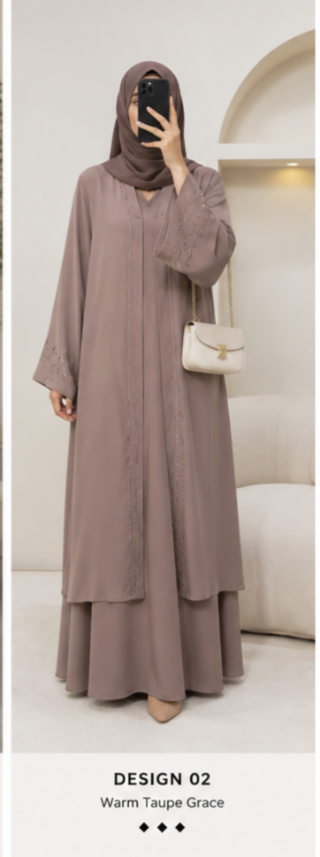 two piece hijab